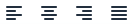 Align text icon