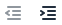indent icon