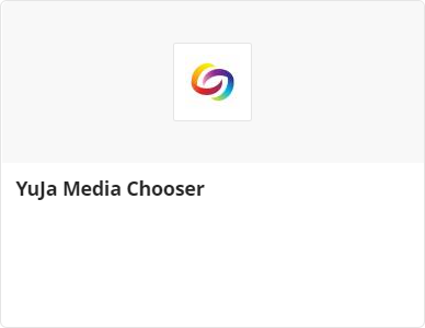 YuJa Media Chooser appears as an option.