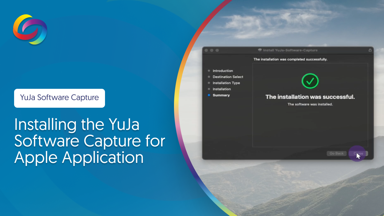 Installing the Software Capture for Apple Application