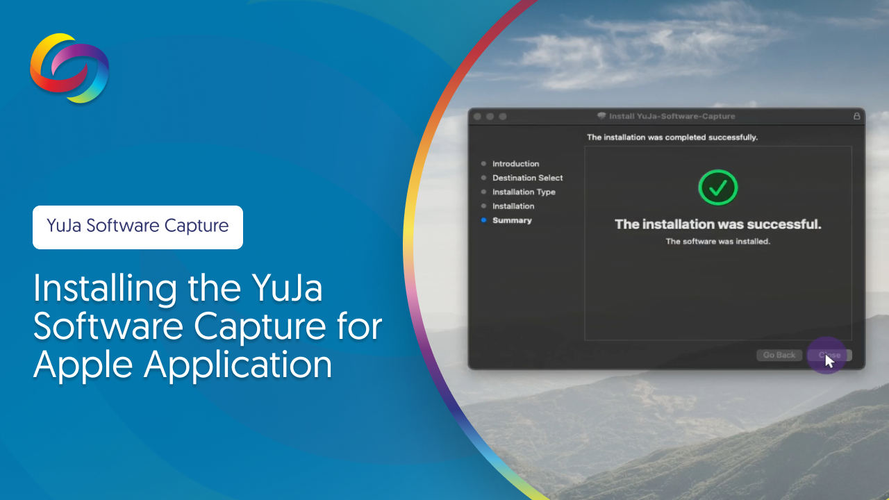 Installing the Software Capture for Apple Application thumbnail.