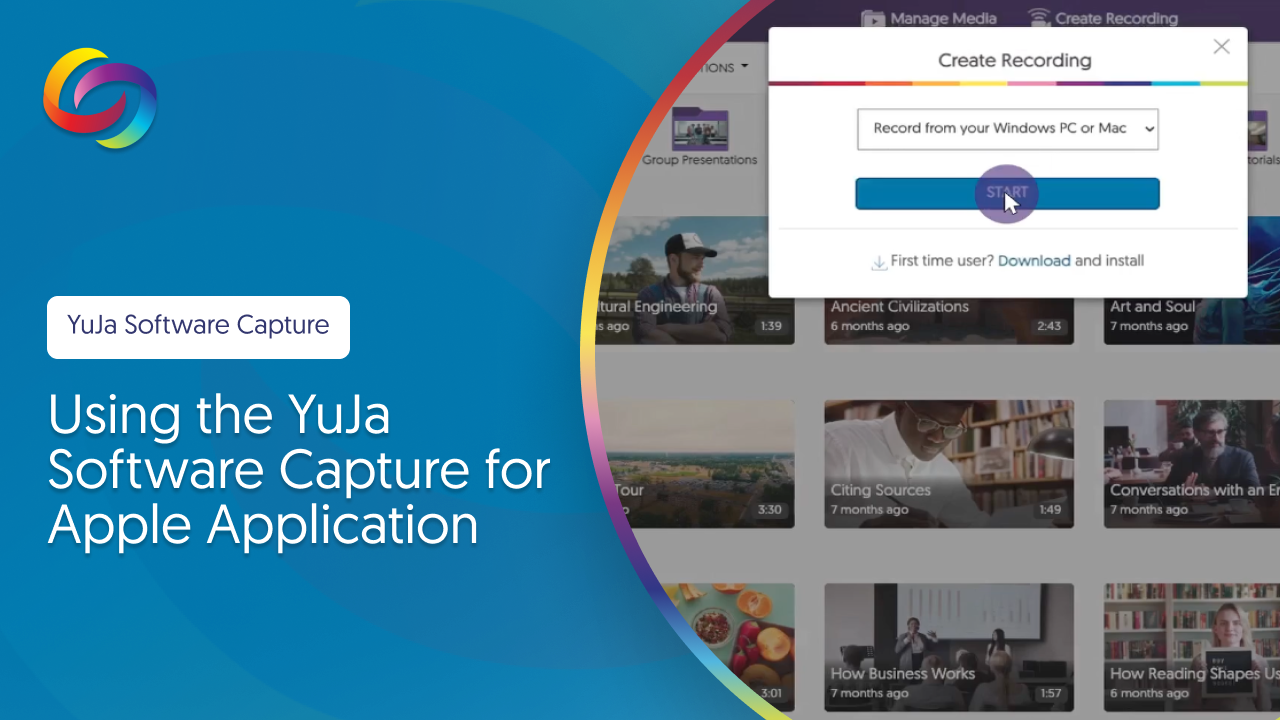 Using the Software Capture for Apple Application thumbnail.