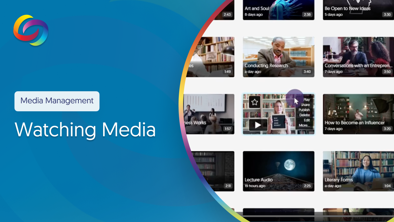 Watching Media thumbnail.