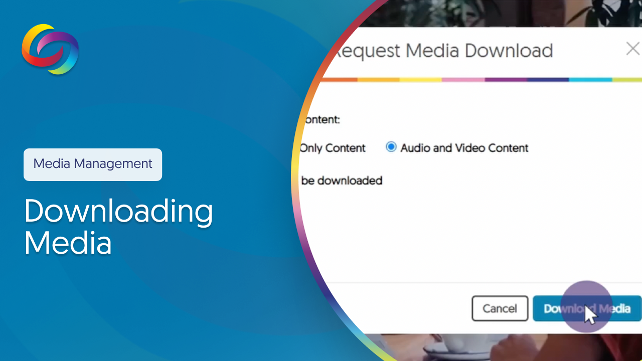Downloading Media thumbnail.