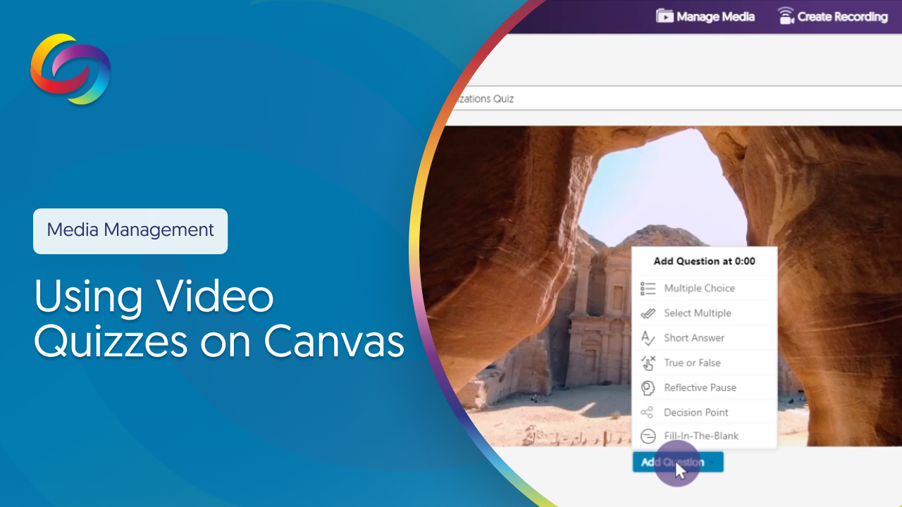 Using Video Quizzes on Canvas thumbnail.