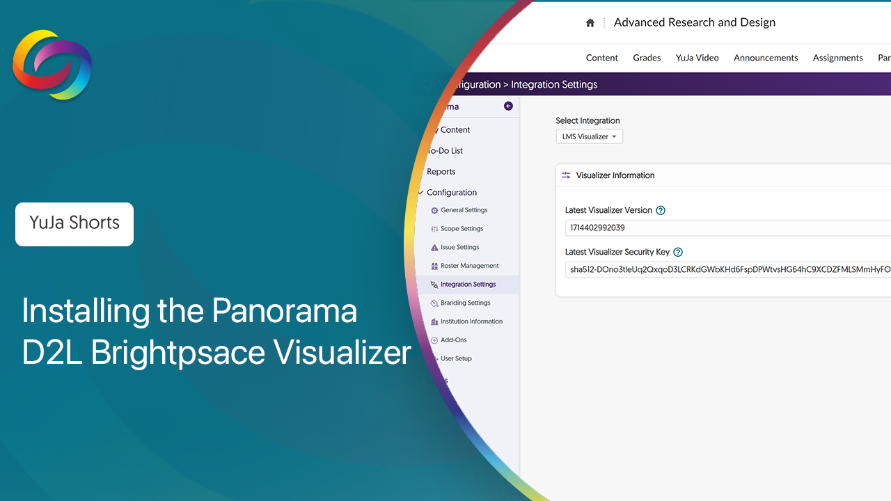 Installing the Panorama D2L Brightspace Visualizer Thumbnail