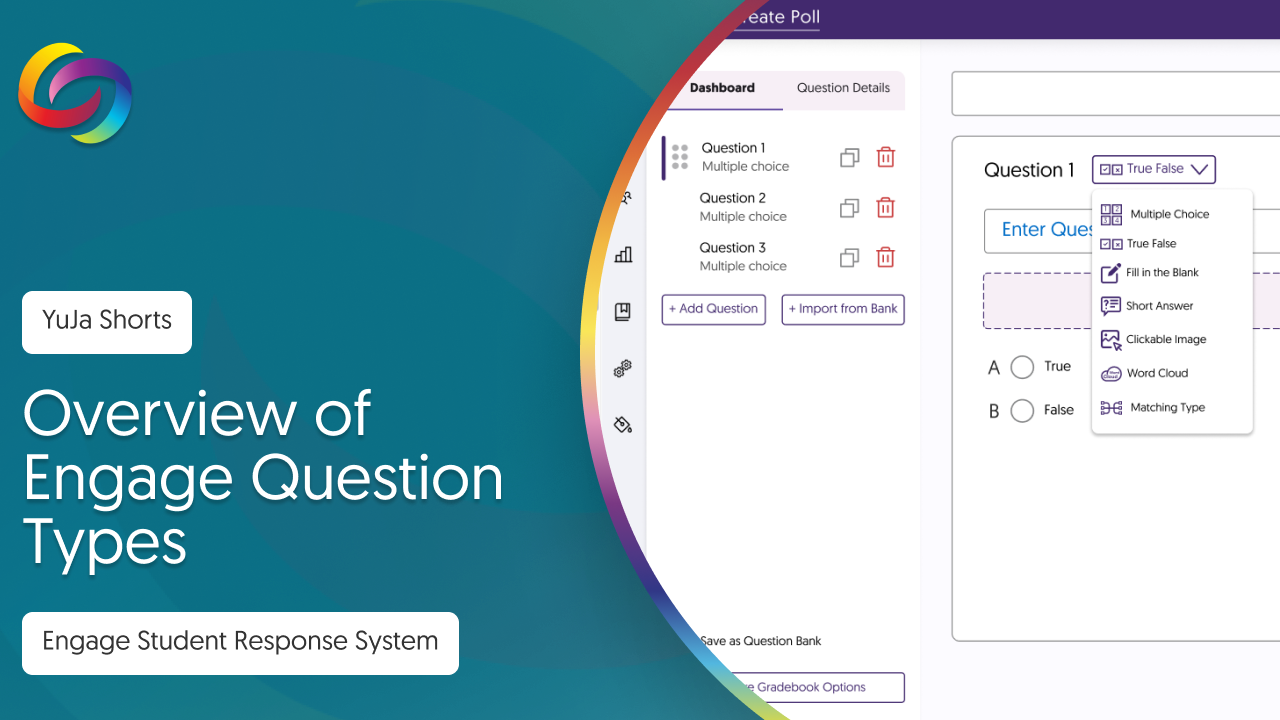 Overview of Engage Question Types thumbnail.