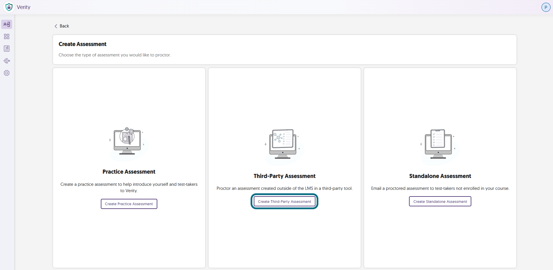 Verity Create Third-Party Assessment