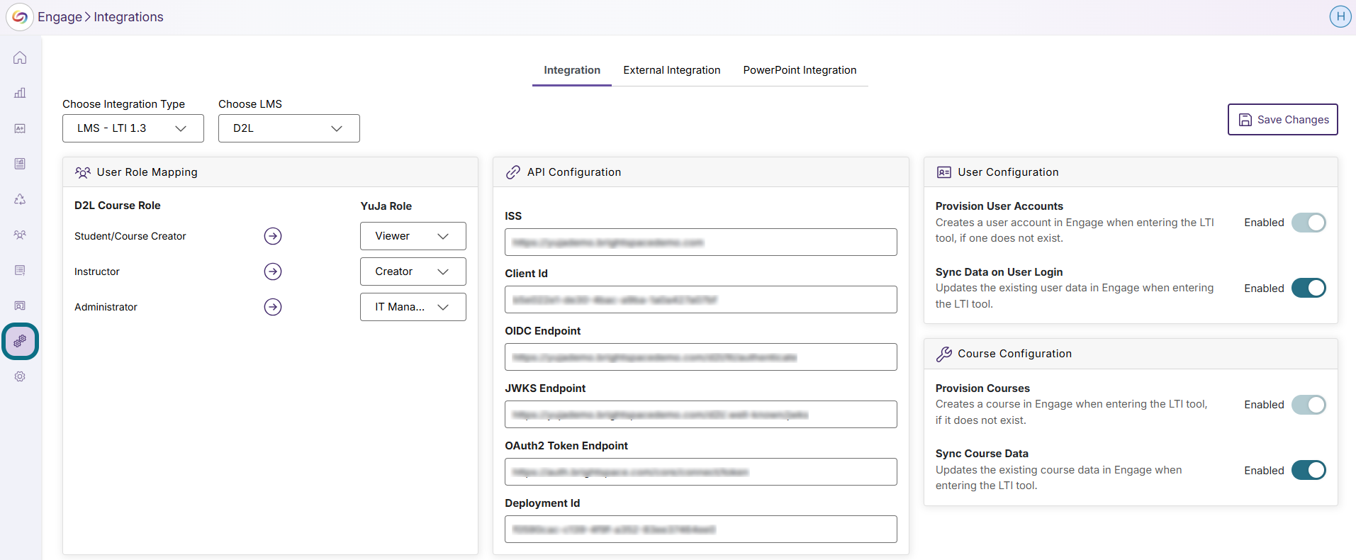 Engage Integrations