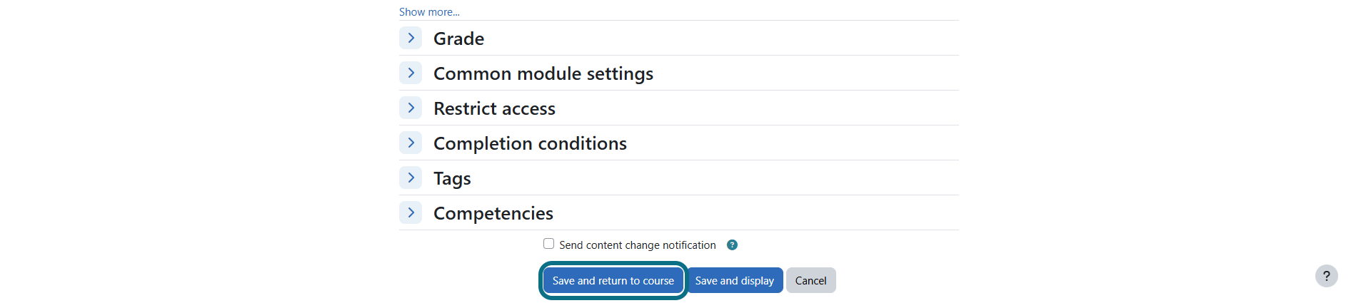 Moodle save the Engage poll or attendance