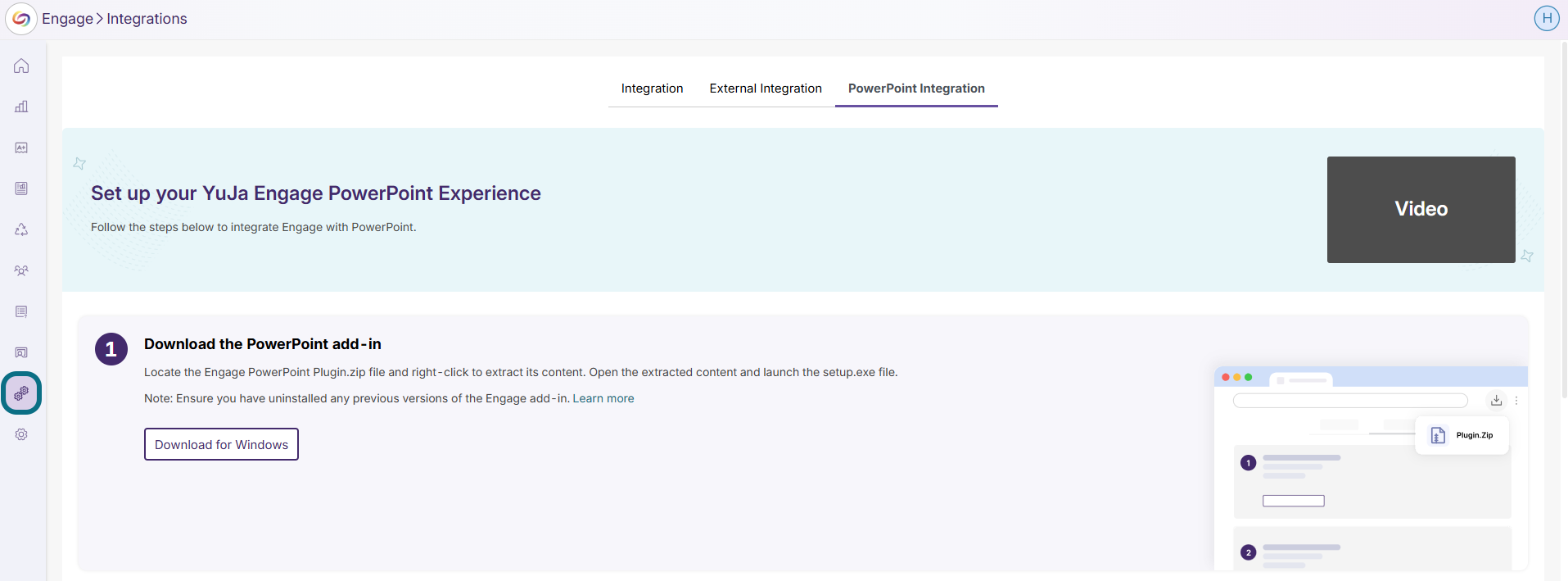 Engage Integrations