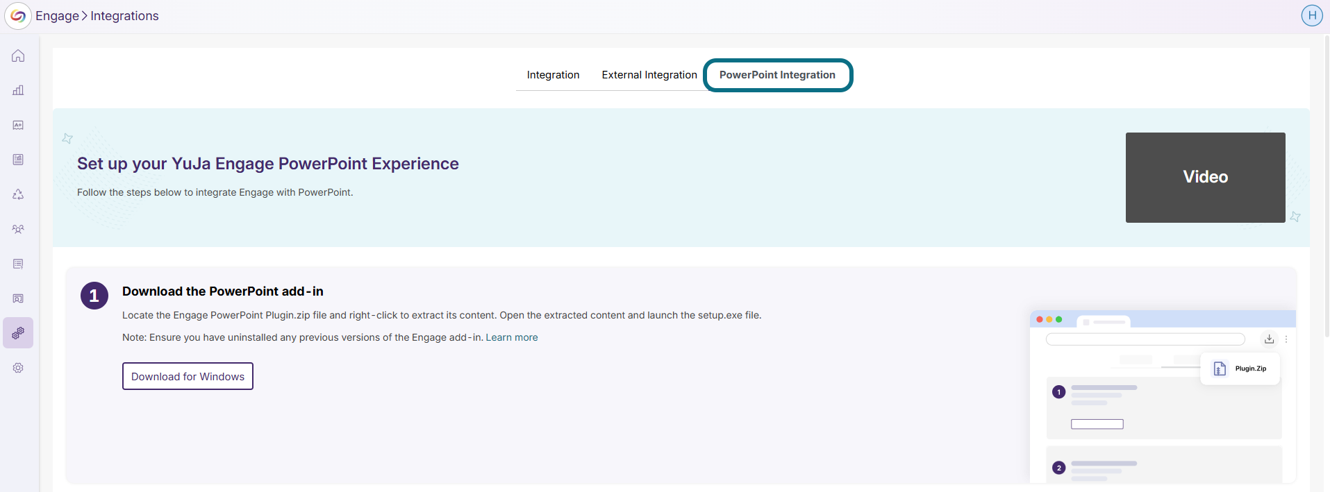 Engage PowerPoint Integration