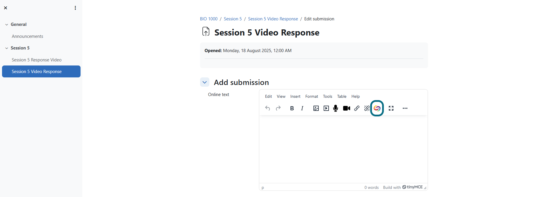 Moodle Media Chooser