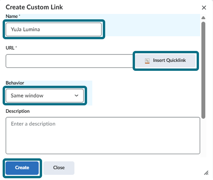 Create custom link menu.png