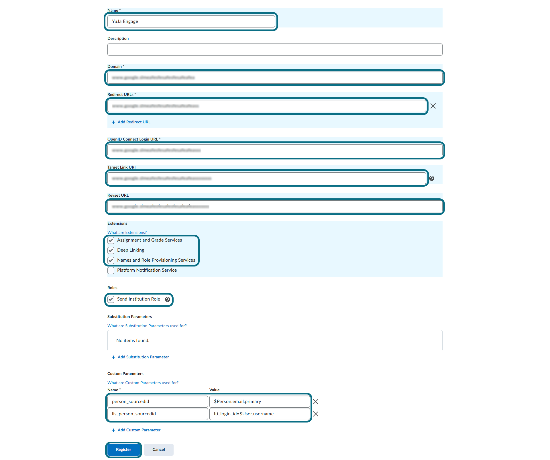 D2L Brightspace register information
