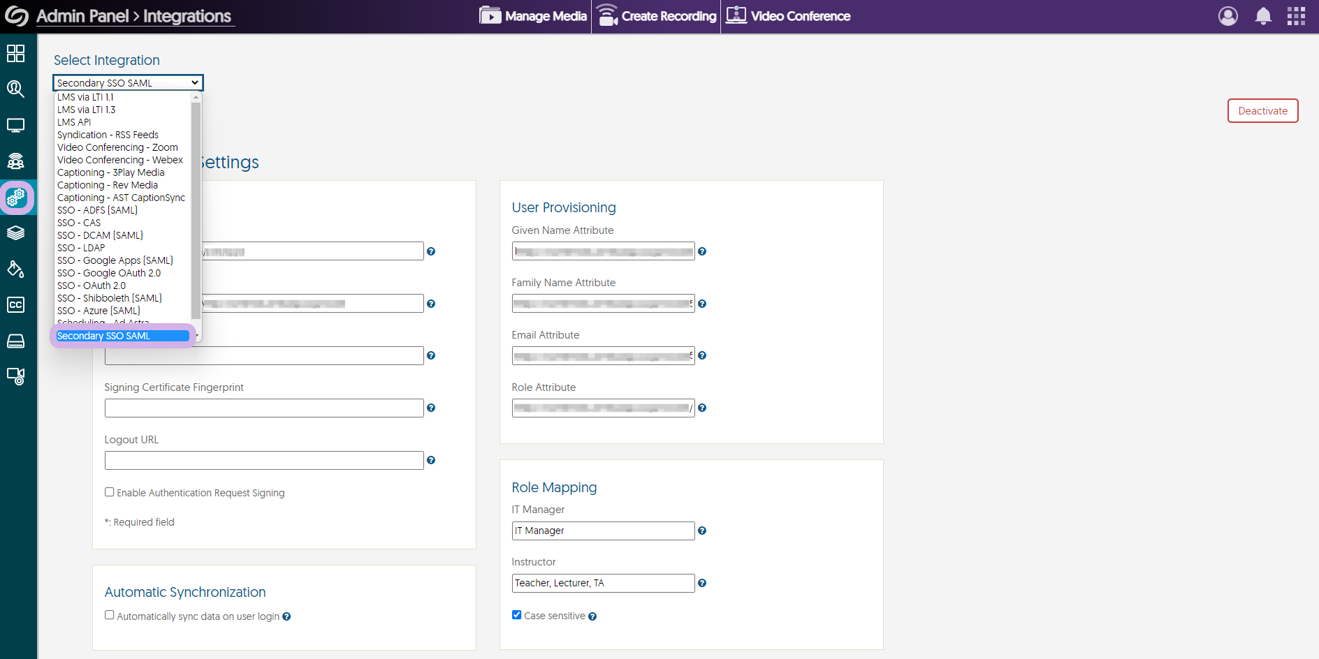 User Guide Video Teacher Admin 